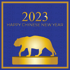 Happy chinese new year 2023, tiger year wish post