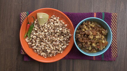 Assorted different types of beans and cereals grains. Set of indispensable sources of protein for a healthy lifestyle. Everyday use at Indian households.