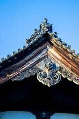 Fototapeta premium japanese temple roof