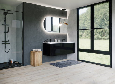 Salle de bain moderne