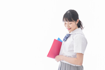 テキストを持つ学生