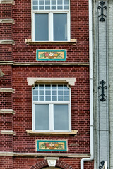 old villa at Malo-Les-Bains beach in Dunkirk, france