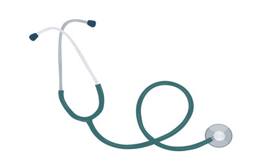 Stethoscope vector illustration isolated on white background