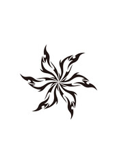 トライバル フラワー