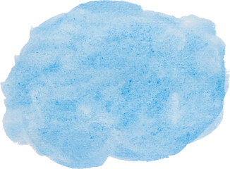 blue watercolor paint stroke background