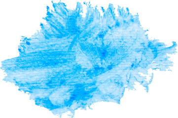 blue watercolor paint stroke background
