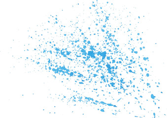 blue watercolor paint stroke background vector illustration