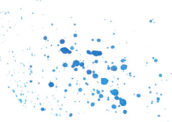 blue watercolor paint stroke background vector illustration