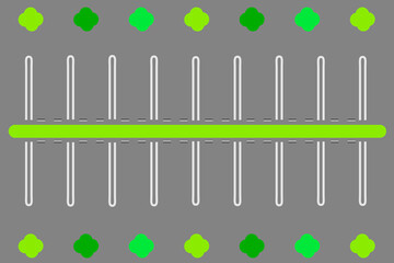 駐車場の俯瞰