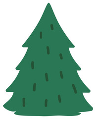 christmas tree illustration