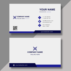 Modern business card design template