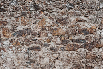 Old stone castle wall texture.
