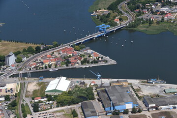 Hansestadt Wolgast, Schlossinsel und Brücke 2016