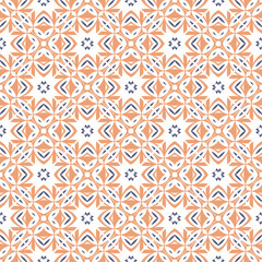 Abstract geometric pattern. A seamless background, vintage texture.	