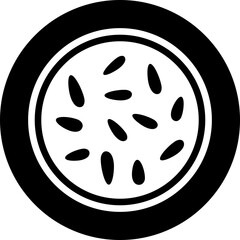 Passionfruit cut Style Semi Solid Transparent