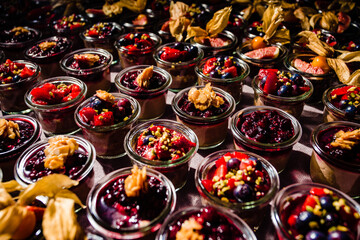 Desert mit Früchten