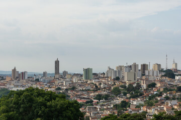 Fototapeta na wymiar A cidade de Varginha, sul de Minas Gerais, Brasil