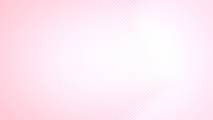 Fototapeta premium Dot pink pattern gradient texture background. Abstract illustration pop art halftone and retro style. creative design valentine concept,