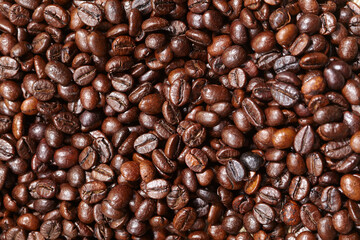 coffee beans on the table