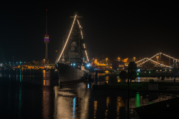 Weihnachten im Hafen Wilhelmshaven