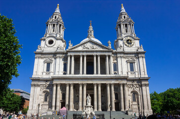 A view of Saint Paul's cathedral