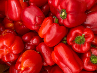red bell peppers