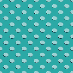 Pattern with many empty plates