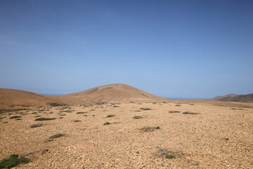 Viewpoint of  Risco de Las Peñas to Fuerteventura
