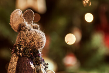 navidad con muñeco