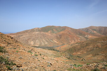 Viewpoint of  Risco de Las Peñas to Fuerteventura
