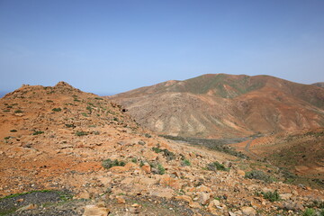 Viewpoint of  Risco de Las Peñas to Fuerteventura
