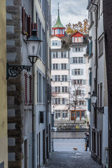 Altstadtgasse in Zürich