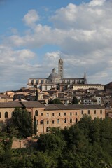 Fototapeta premium Italy, Tuscany: View of Duomo of Siena.