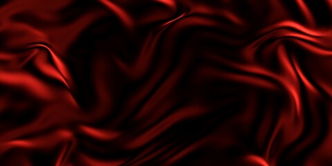 Elegant red draped cloth, texile, fabric or velvet background frame filling