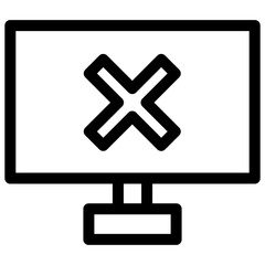 Obraz premium monitors icon