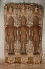 Jina images from Siron ji, a heritage Digambar Jain Tirtha-kshetra in Bundelkhand