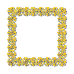 Frame, in the style of an ornament, Vector illustration eps 10, Art.	
