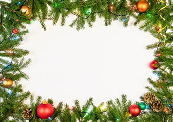 Cristmas fir frame