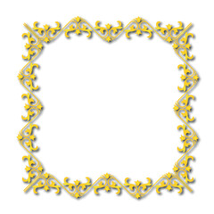 Frame, in the style of an ornament, Vector illustration eps 10, Art.	
