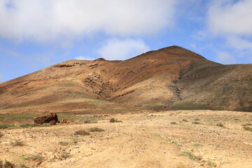 view on volcanes de Bayuyo to Fuerteventura
