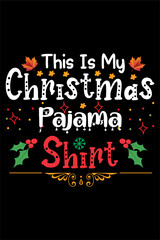 Christmas Graphic T-shirt Design Vector