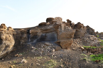  The Stratified City which is One of the most unique rock formations in Lanzarote