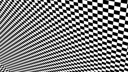 Abstract background with black and white shapes.