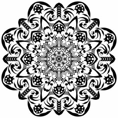 abstract background mandala