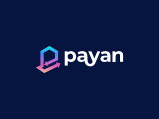 Payment transfer logo, Finance logo