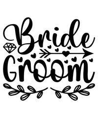 Fototapeta premium Wedding Svg Design