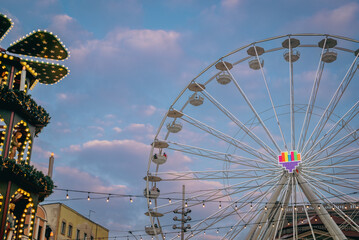 ferris wheel in the park