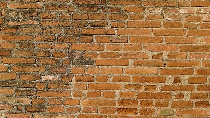 worn-out vintage brick wall background