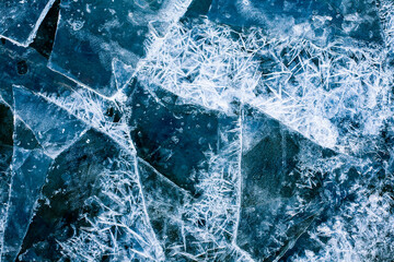 Ice texture background