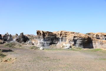  The Stratified City which is One of the most unique rock formations in Lanzarote